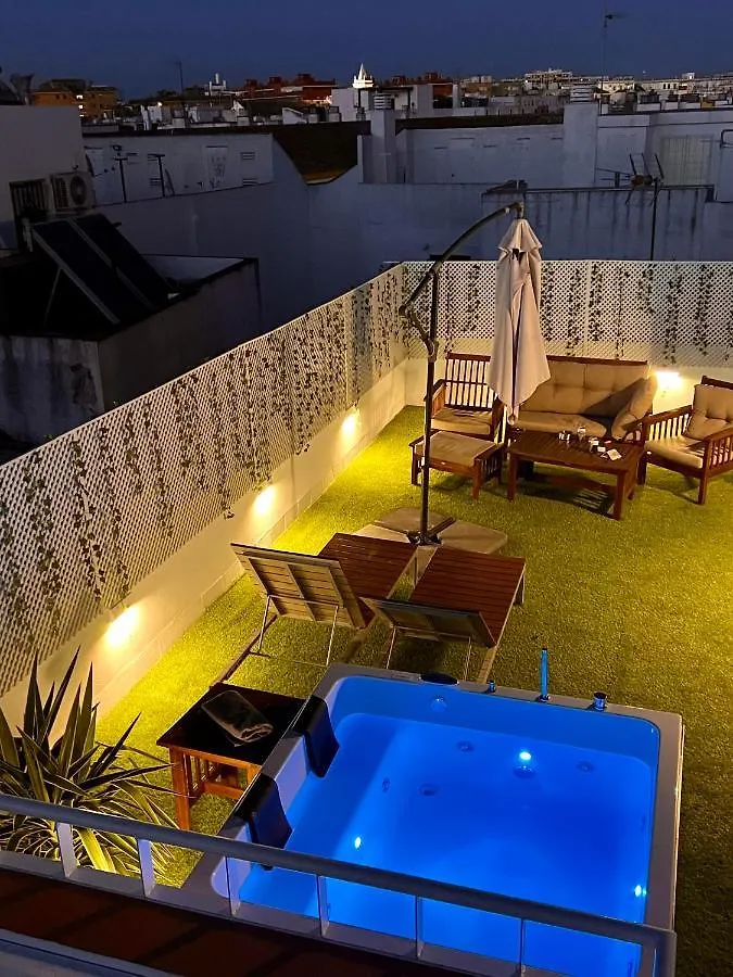 Apartament Downtown Duplex With Jacuzzi & Private Terrace Sewilla